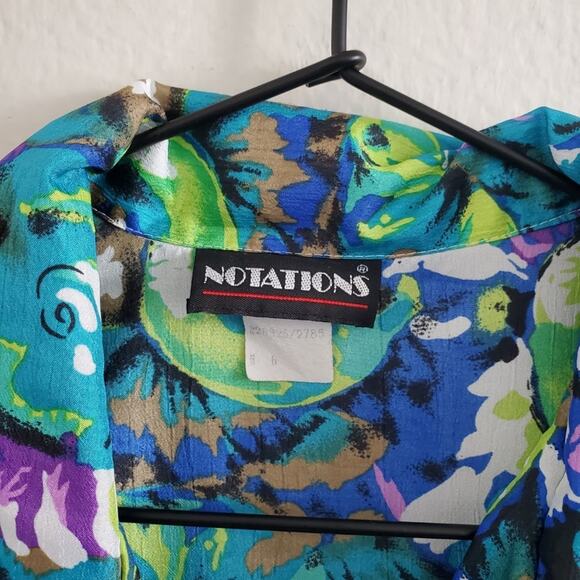 Vintage Notation Blouse - Picture 5 of 5